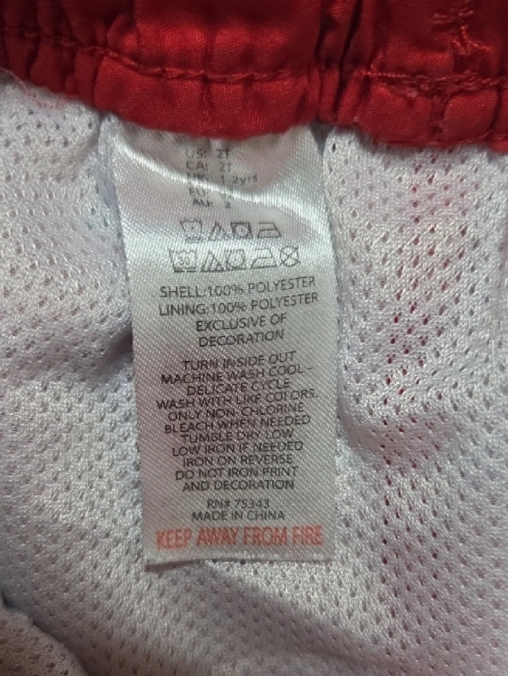 Tommy Bahama‎ White Rash Guard with Navy Trim and Red Stitching